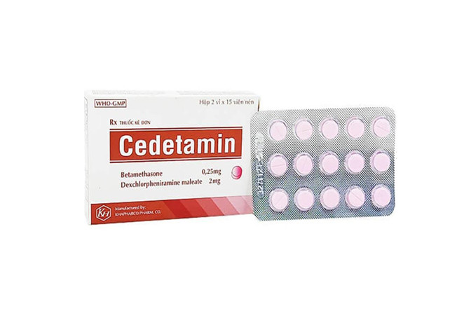 Cedetamin vỉ